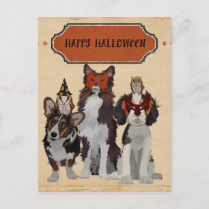 HALLOWEEN Postkarte
