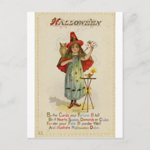 Halloween Postkarte