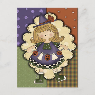 Halloween Postkarte