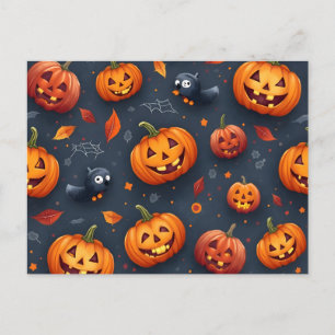 Halloween-Postkarte Postkarte