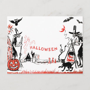 Halloween-Postkarte Postkarte