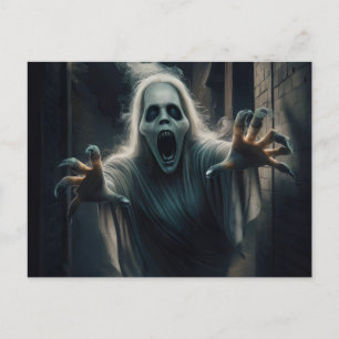 Halloween-Postkarte. Postkarte
