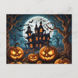 Halloween-Postkarten Postkarte