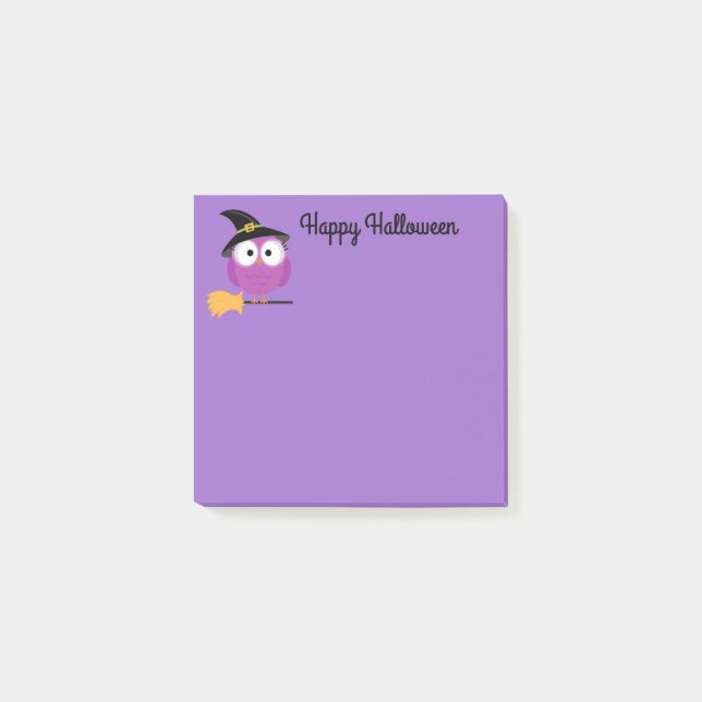 Halloween-Postnoten Post-it Klebezettel (Vorderseite)