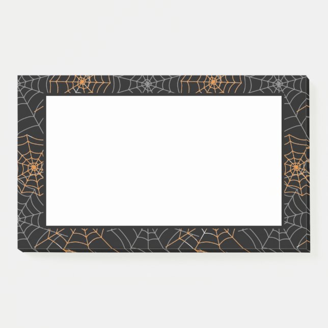 Halloween-Postnoten Post-it Klebezettel (Vorderseite)