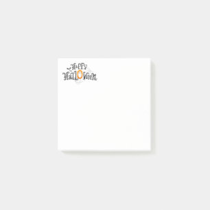 Halloween-Postnoten Post-it Klebezettel