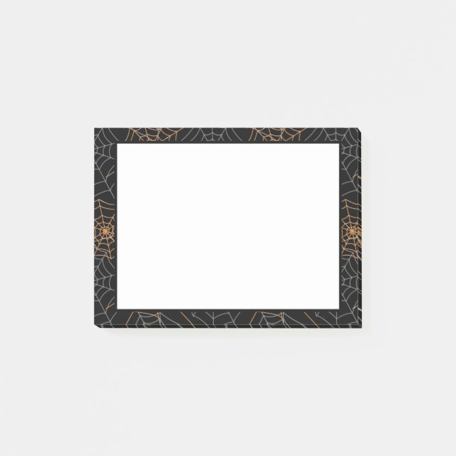 Halloween-Postnoten Post-it Klebezettel (Vorderseite)