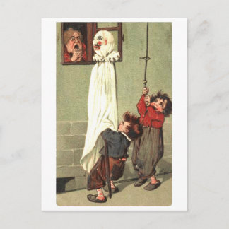 Halloween Prank Postkarte