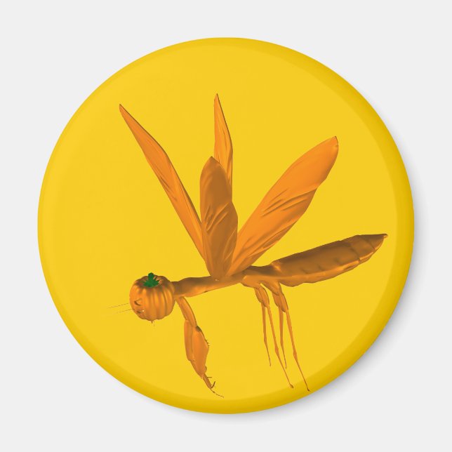 Halloween Praying Mantis Magnet (Vorne)