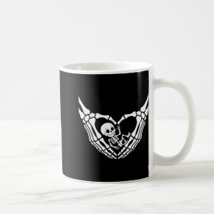 Halloween Pregnant Baby Skeleton Spooky Season Neu Kaffeetasse
