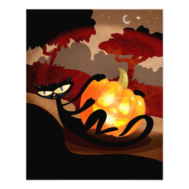 Halloween Print Fotodruck (Vorne)