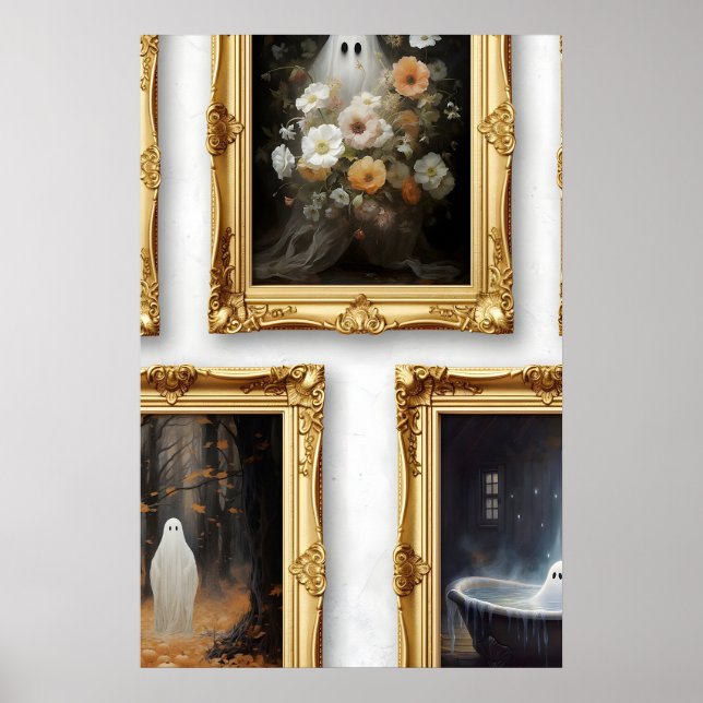 Halloween Printable 50 Vintage Mega Bundle Set Poster (Vorne)