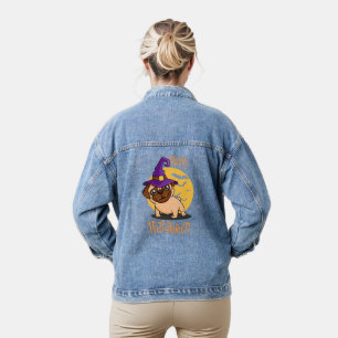 Halloween Puggy Denim Jacket Jeansjacke