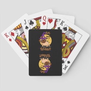 Halloween Puggy Playing Cards Spielkarten