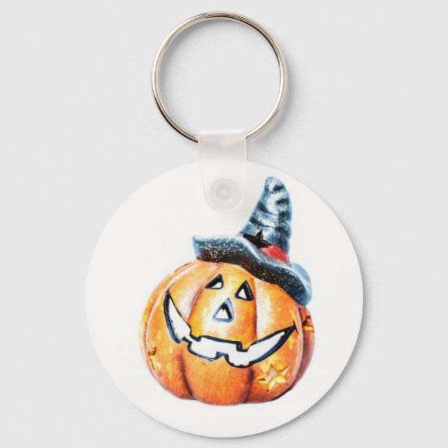 Halloween Pumkin Schlüsselanhänger (Vorderseite)