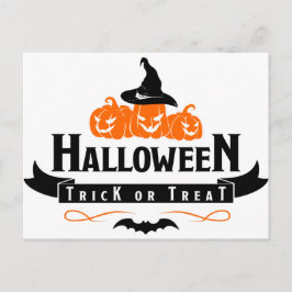 Halloween Pumkins Postard Postkarte