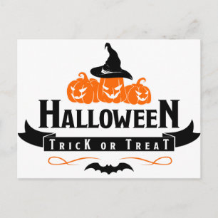 Halloween Pumkins Postard Postkarte