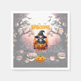 Halloween Pumpin Patch Serviette