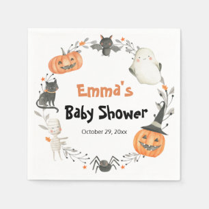Halloween Pumpkin Baby Duschpapier Napkin Serviette