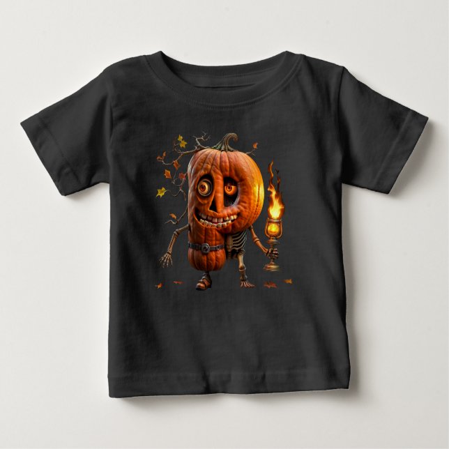 Halloween Pumpkin Baby T-shirt (Vorderseite)