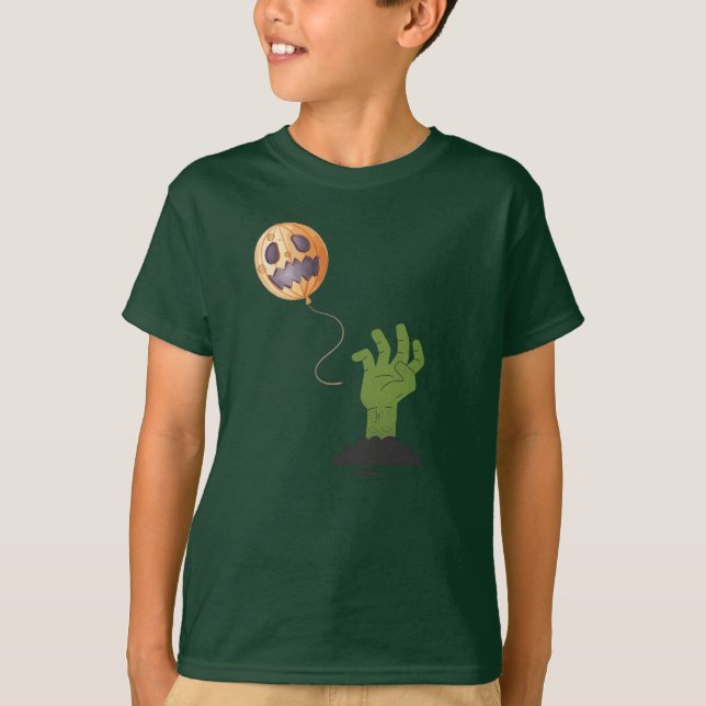 Halloween Pumpkin Balloon T-Shirt (Vorderseite)