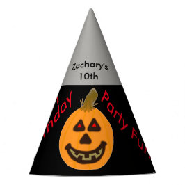 Halloween Pumpkin Balloons Birthday Hats Partyhütchen