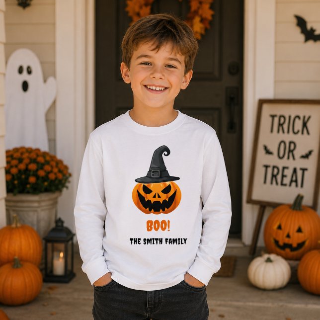 Halloween Pumpkin "BOO" - Personalisierter Name (Von Creator hochgeladen)