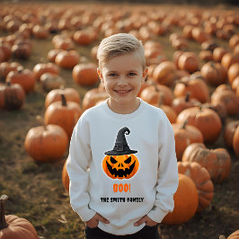 Halloween Pumpkin "BOO" - Personalisierter Name