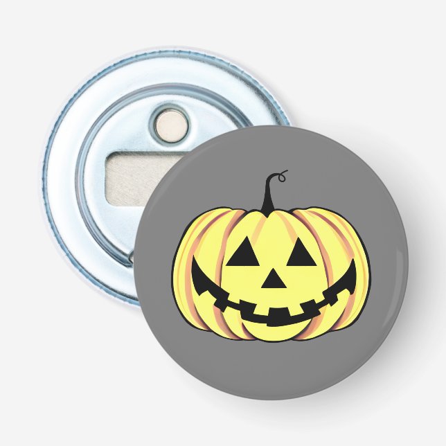 Halloween Pumpkin Bottle Opener Flaschenöffner (Vorderseite)