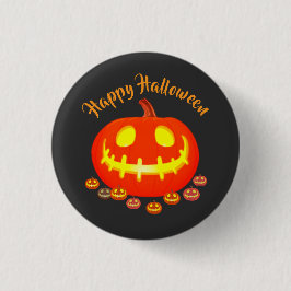 HALLOWEEN PUMPKIN BUTTON