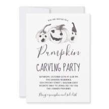 Halloween Pumpkin Carving Party