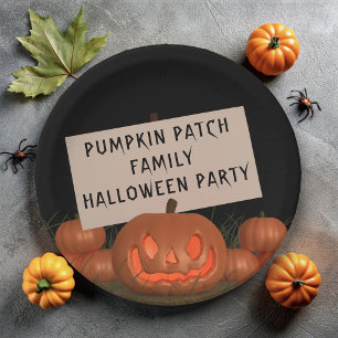 Halloween Pumpkin Carving Party Paper Teller