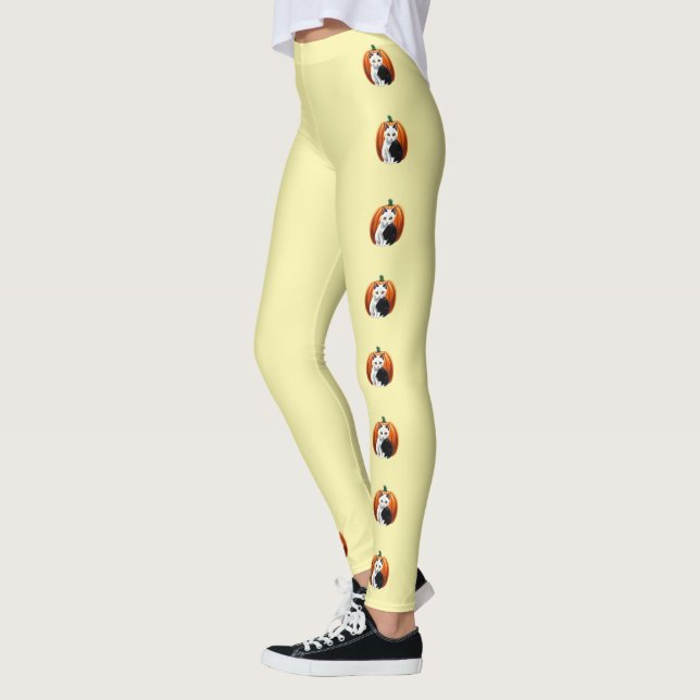 HALLOWEEN Pumpkin Cat SLIMMING ~ Leggings (Links)