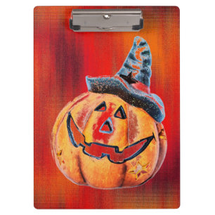 Halloween Pumpkin Clipboard Klemmbrett