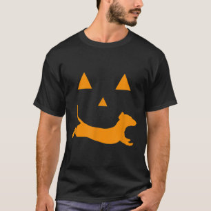Halloween Pumpkin Dackel Jackolantern T-Shirt