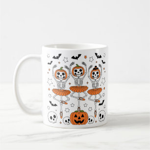 Halloween Pumpkin Dance Spooky Sips für die Saison Kaffeetasse