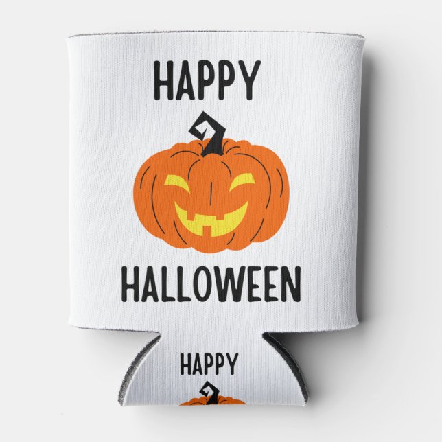 Halloween Pumpkin Dosenkühler (Vorderseite)
