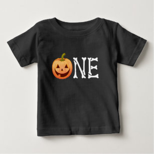 Halloween Pumpkin Erstes Geburtstags-Shirt Baby T-shirt