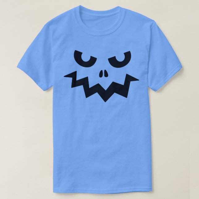 Halloween Pumpkin Face 1 T-Shirt (Design vorne)