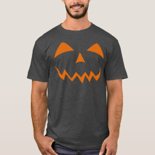 Halloween Pumpkin Face Kostume Beängstigender Jack T-Shirt