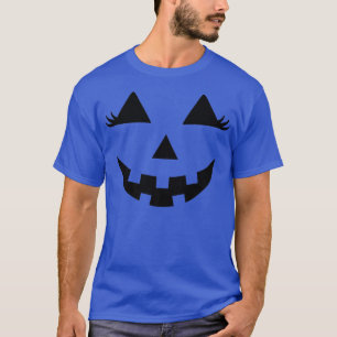 Halloween Pumpkin Face Kostüme Männer Frauen Kinde T-Shirt