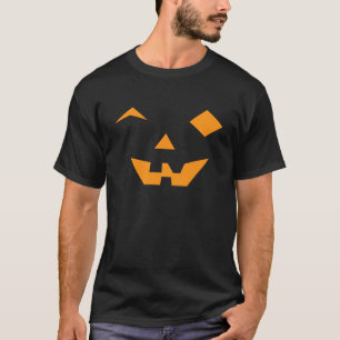 Halloween Pumpkin Face T-Shirt