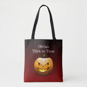 Halloween Pumpkin Face Trick oder Treat