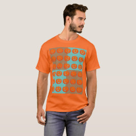 Halloween Pumpkin Faces T - Shirt