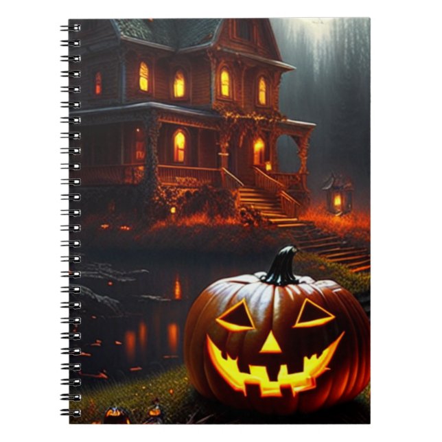 Halloween/Pumpkin/Fall Notizblock (Vorderseite)