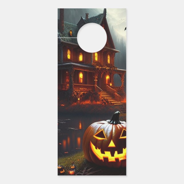 Halloween/Pumpkin/Fall Türanhänger (Vorderseite)