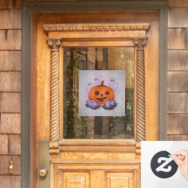 Halloween Pumpkin Fensteraufkleber