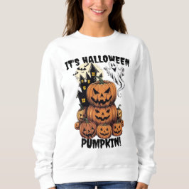 Halloween Pumpkin Funny Custom Halloween Sweatshirt