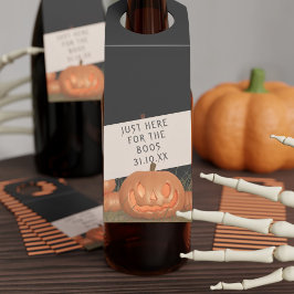 Halloween Pumpkin gerade für den Boos Flaschenanhänger