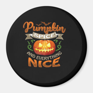 Halloween Pumpkin Gewürz Alles Nette Jack-O'-La Magnet